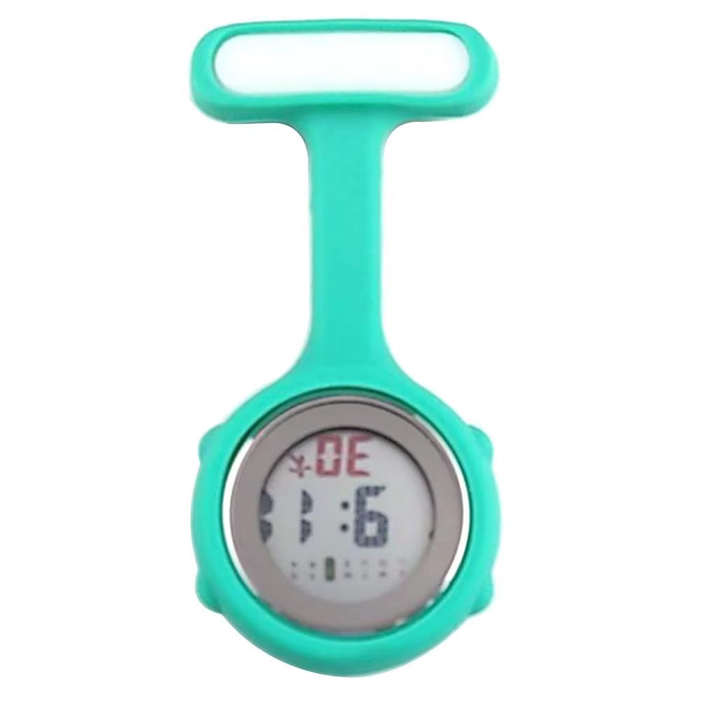 Digital Dial Clip-On Fob Nurse Brooch Pin Hang Pocket Electric Watch Hospital Medical Nurse Doctor Hang Clip Watches Women Watch