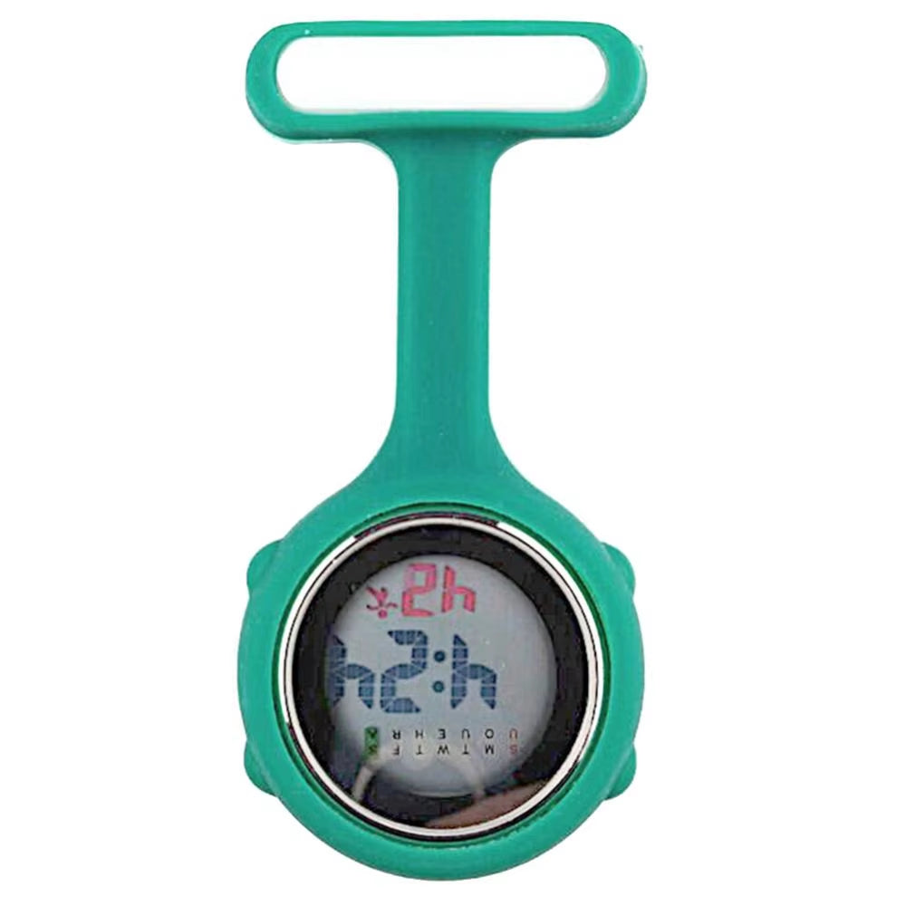 Digital Dial Clip-On Fob Nurse Brooch Pin Hang Pocket Electric Watch Hospital Medical Nurse Doctor Hang Clip Watches Women Watch