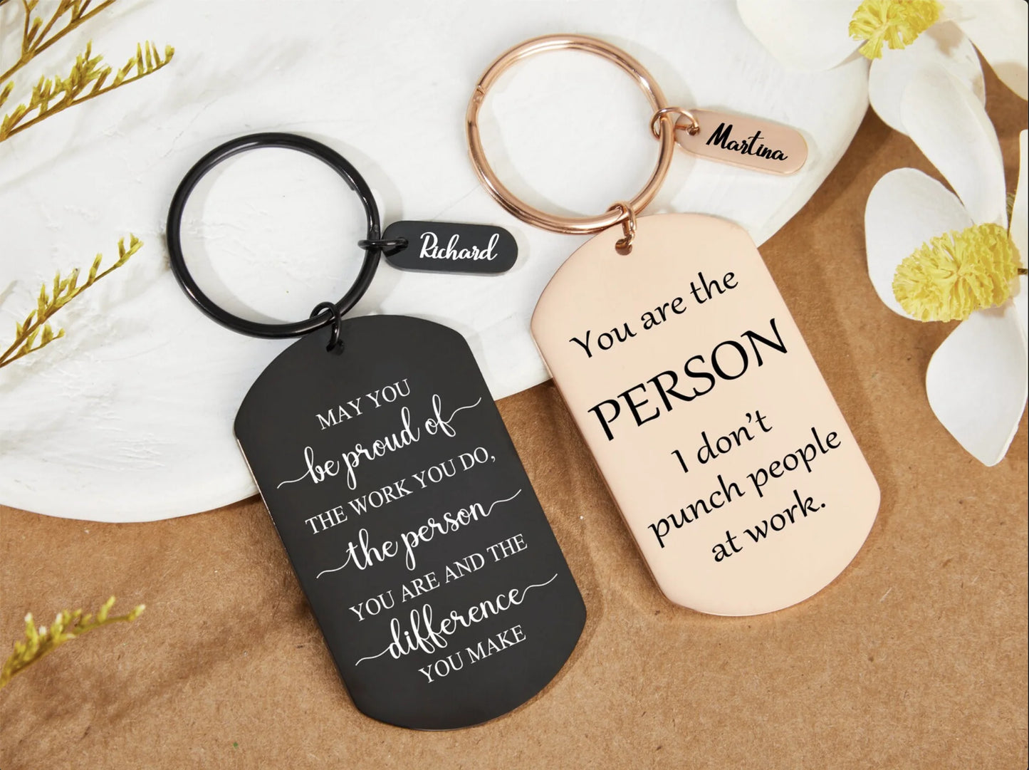 Employee Appreciation Gift: "May You Be Proud of the Work You Do" - Thoughtful Thank You Gift for Coworkers, Available in Bulk and Personalization Options