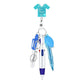 Nurse ID Badge Reel and Lanyard Set with Keychain and Clip - Portable Retractable Accessories for Healthcare Professionals